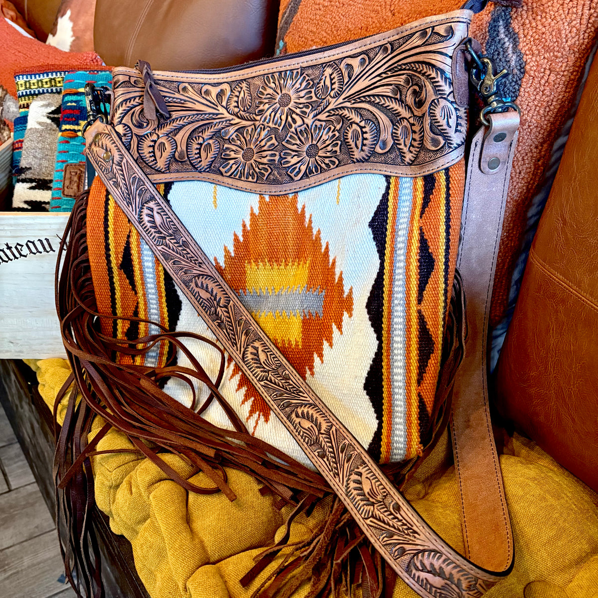 American Darling Fringe Cross Body Bag // Style B