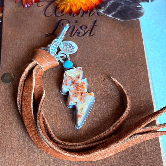 Lightning Bolt Bag Swag/Key Chain