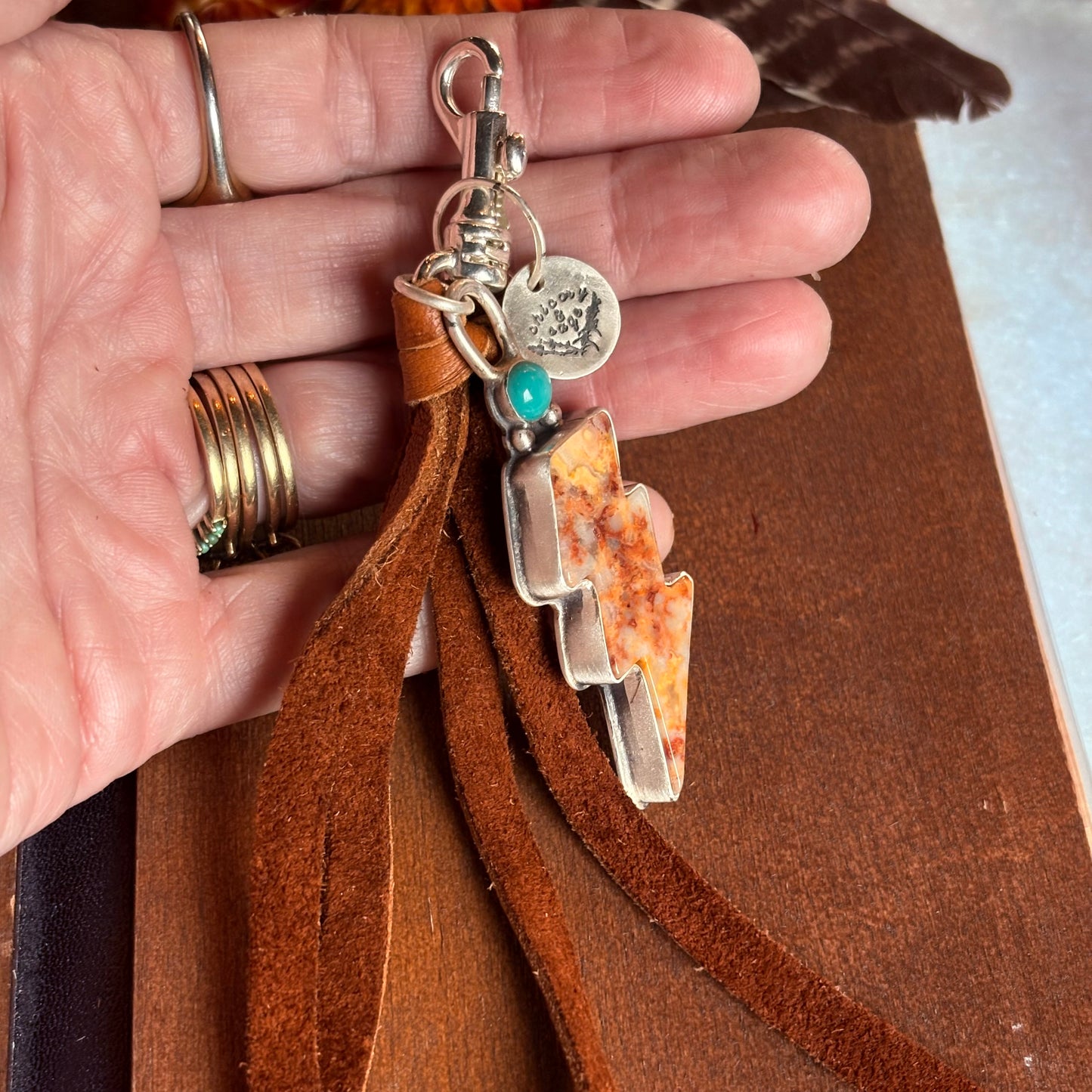 Lightning Bolt Bag Swag/Key Chain