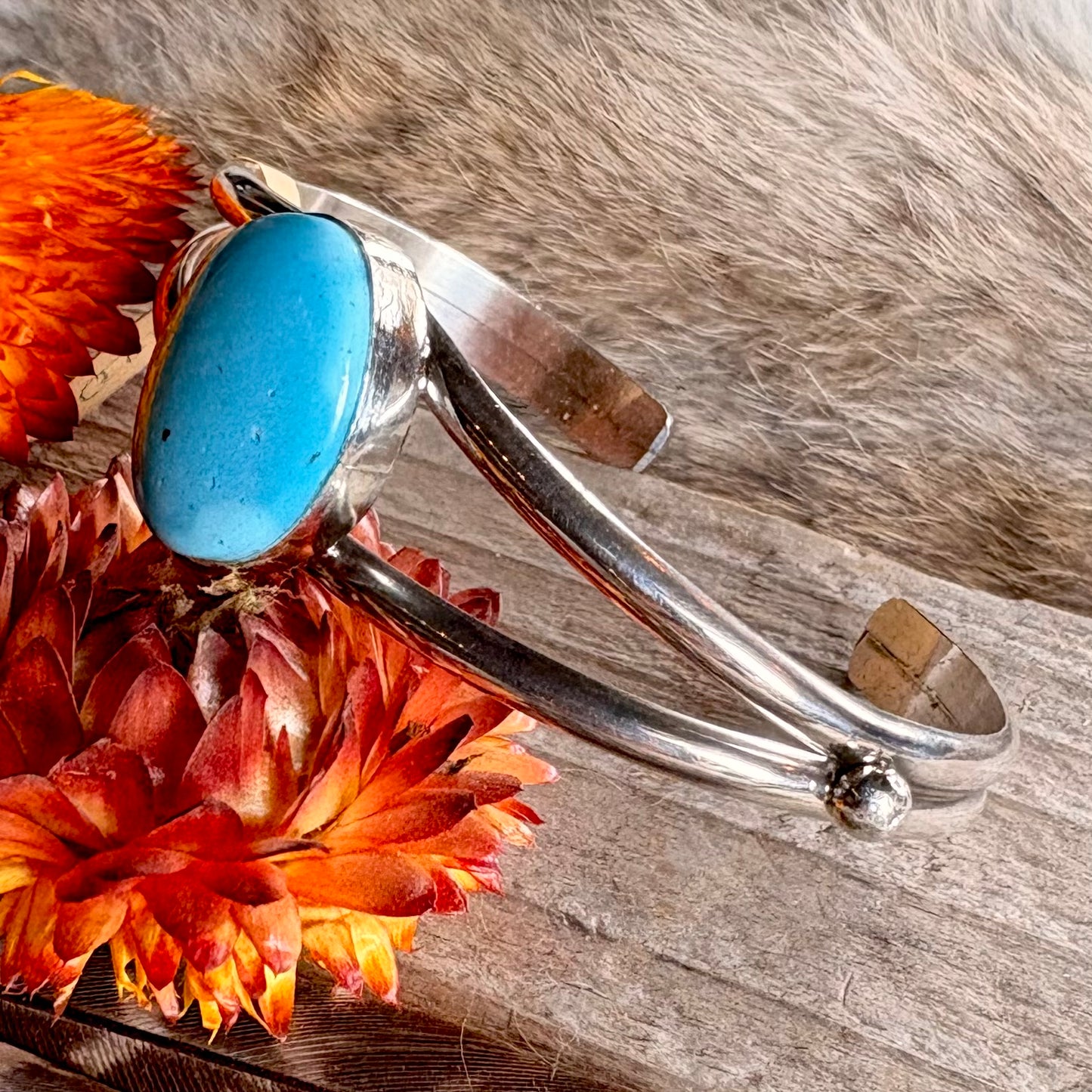 Eugene Gruber Turquoise Cuff // Navajo