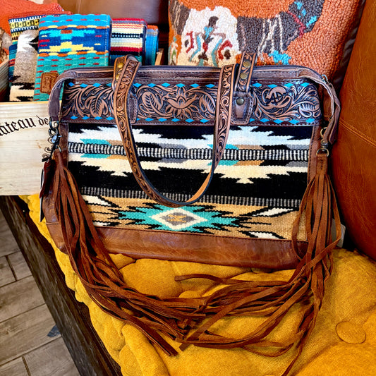 American Darling Fringe Tassel Tote