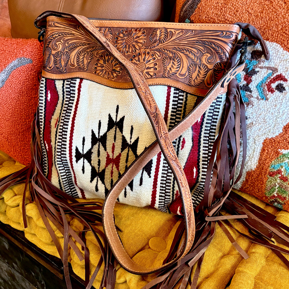 American Darling Fringe Cross Body Bag // Style C