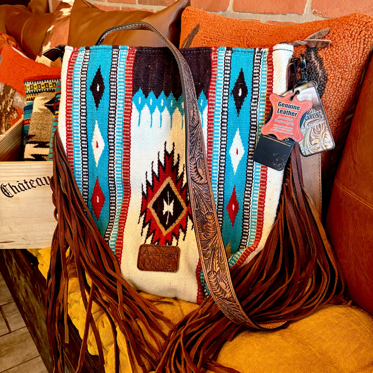 American Darling Fringe Cross Body Bag // Style A