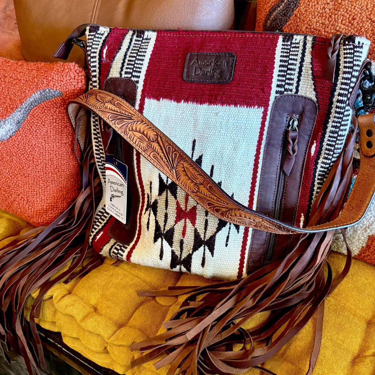 American Darling Fringe Cross Body Bag // Style C