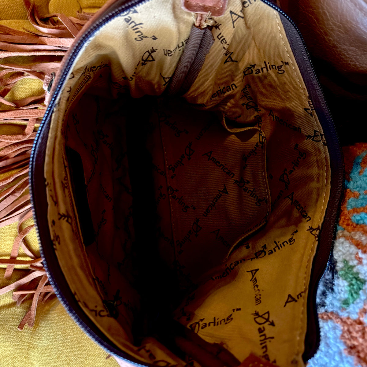 American Darling Fringed Purse