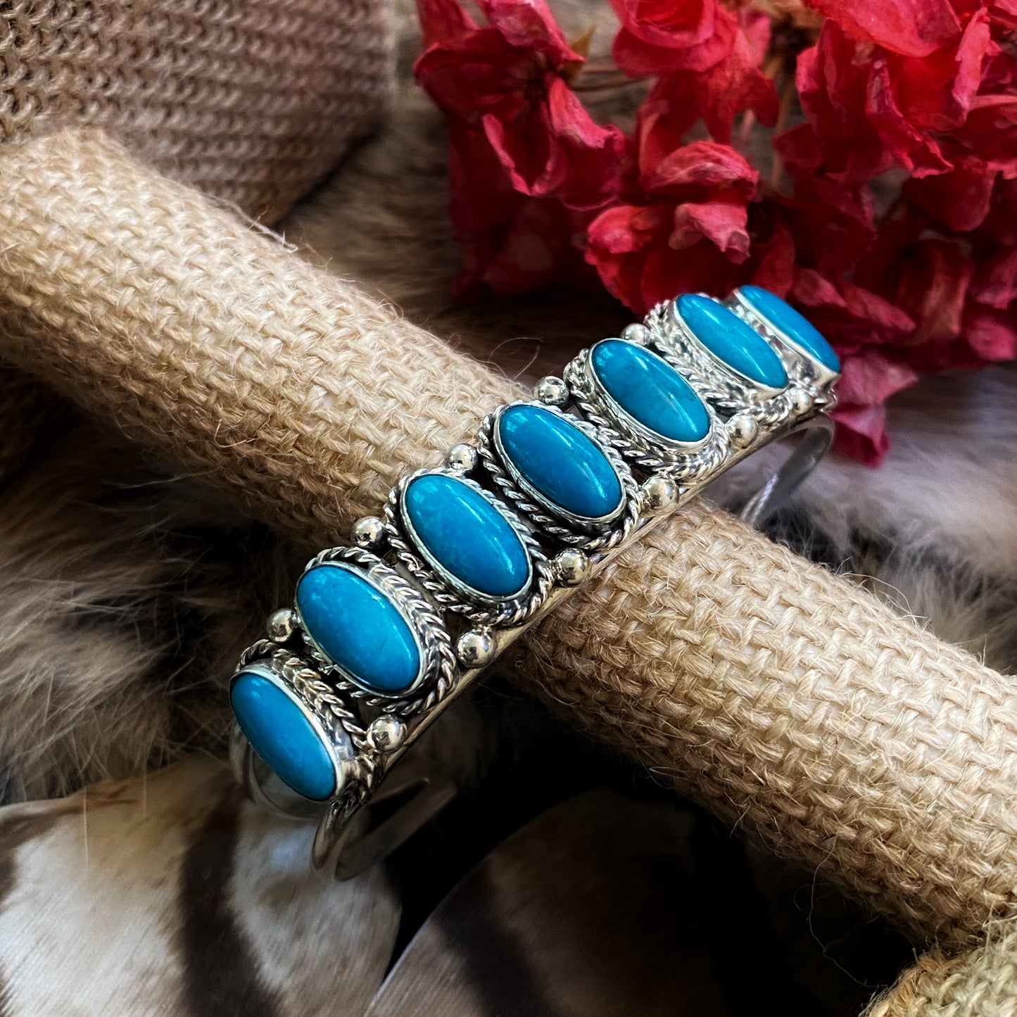 Roberta Begay Row Cuff, Navajo